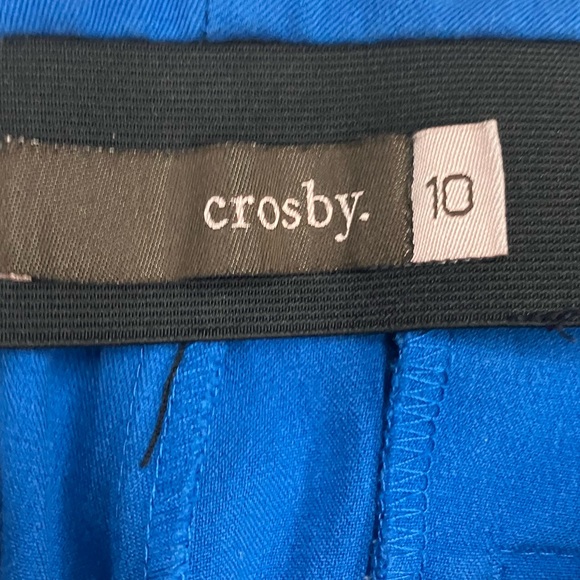 Crosby. Size 10 Cobalt Pants - Picture 2 of 5